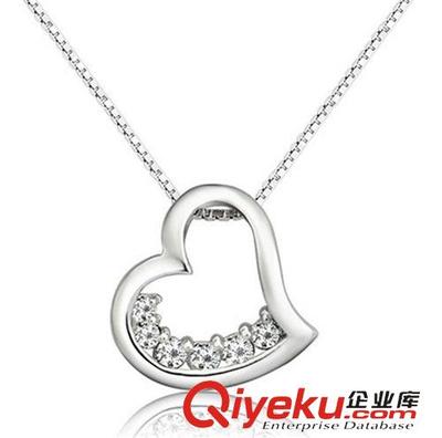 璀璨心意之選 925純銀小愛心鑲鉆鎖骨鏈，工廠直供的生日好禮